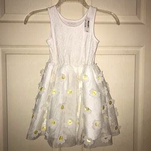 Girls Flowy Flower Dress